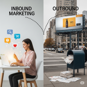 Découverte de l'inbound et outbound marketing